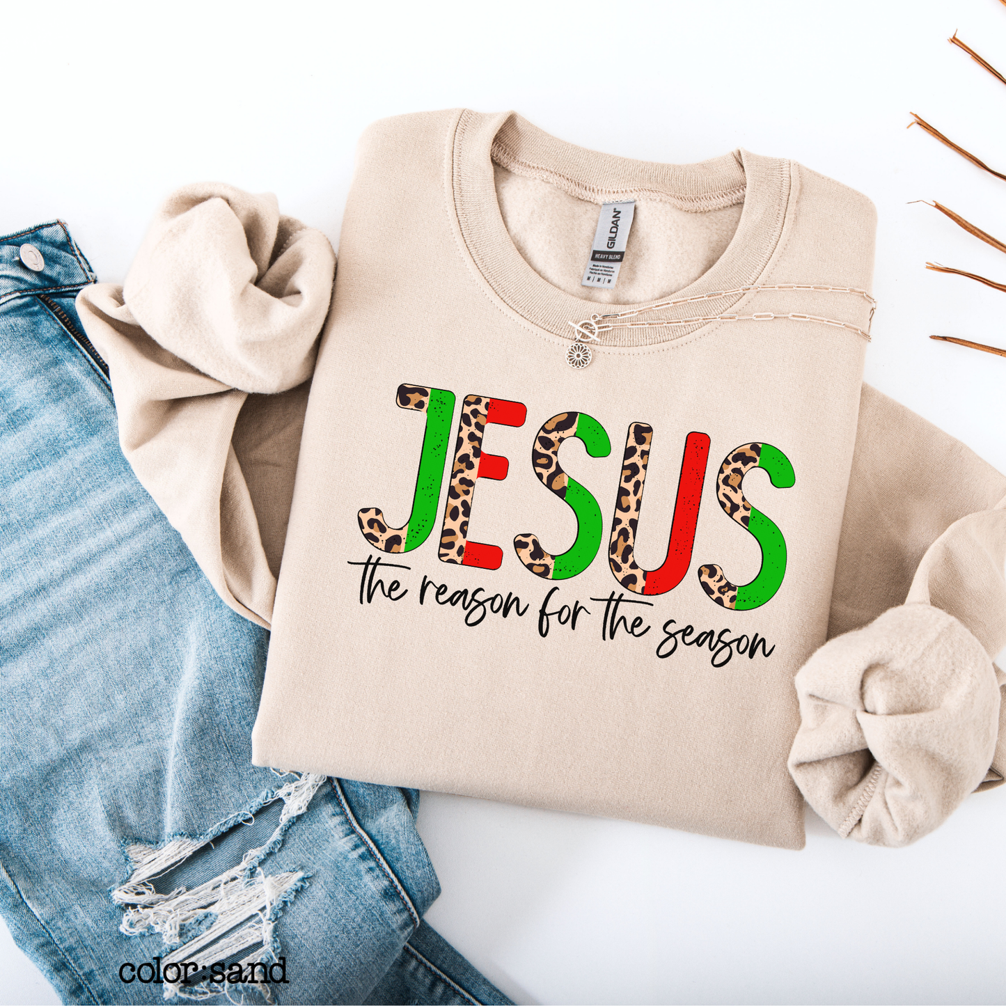 Jesus Is the Reason for the Season | Christian Pullover