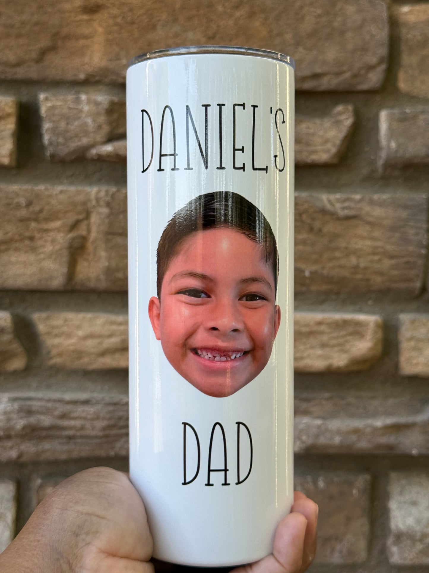 Custom Photo Tumbler Personalized 20oz Stainless Steel Drinkware