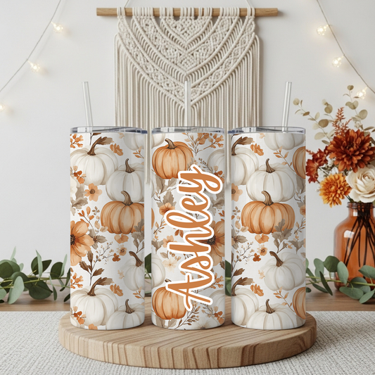 Cozy Pumpkin Tumbler — The Sweetest Gift for Autumn Lovers