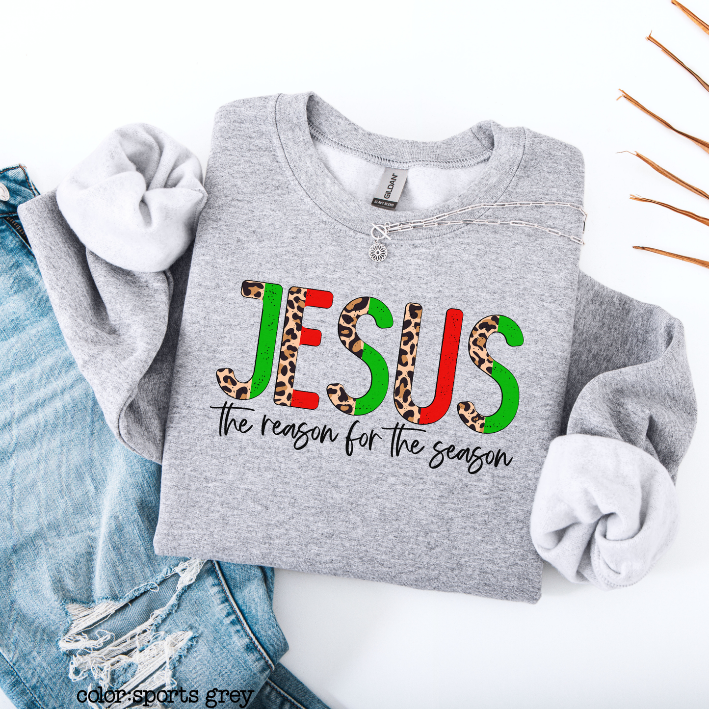 Jesus Is the Reason for the Season | Christian Pullover