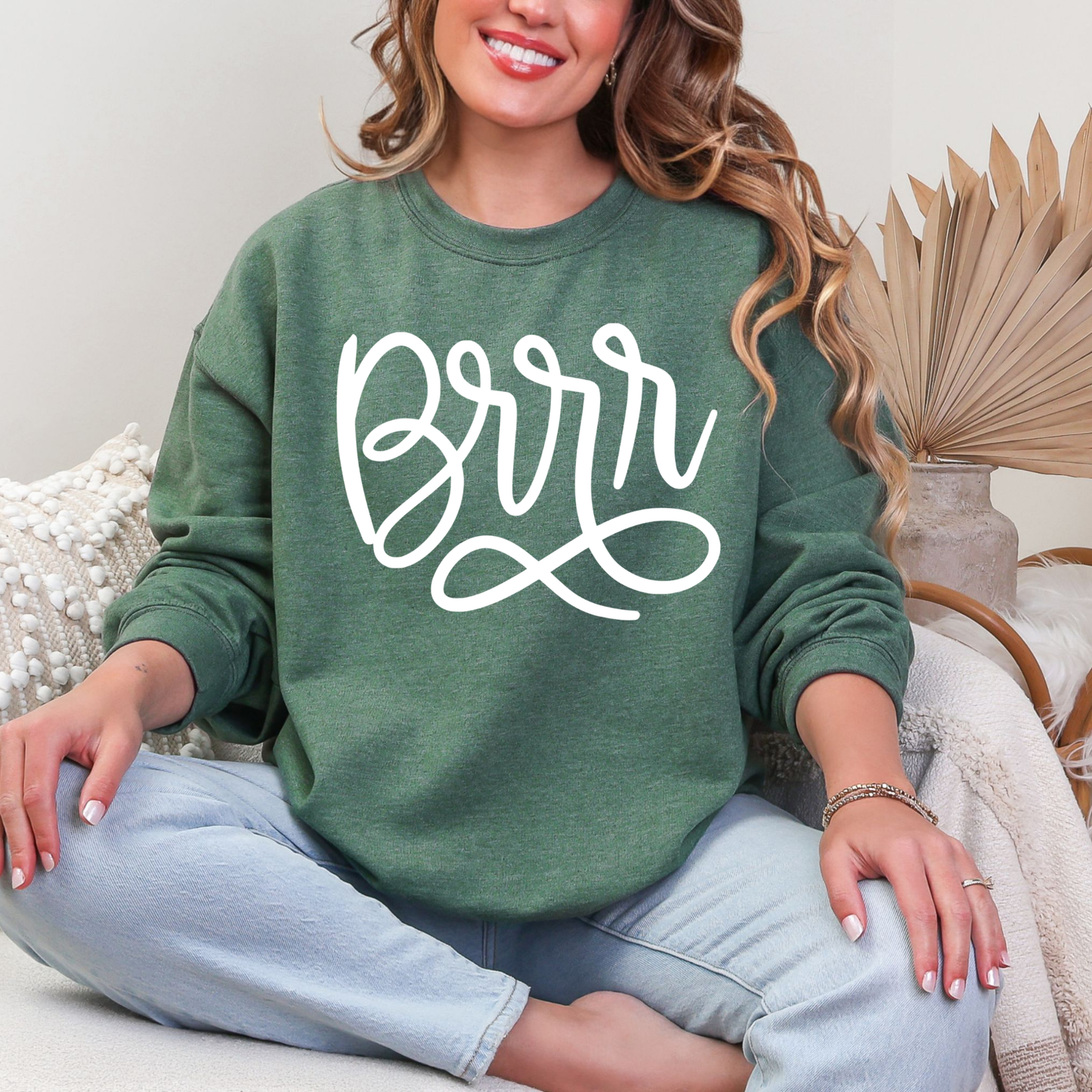 Brr Graphic Sweatshirt – Cozy Winter Pullover for Women