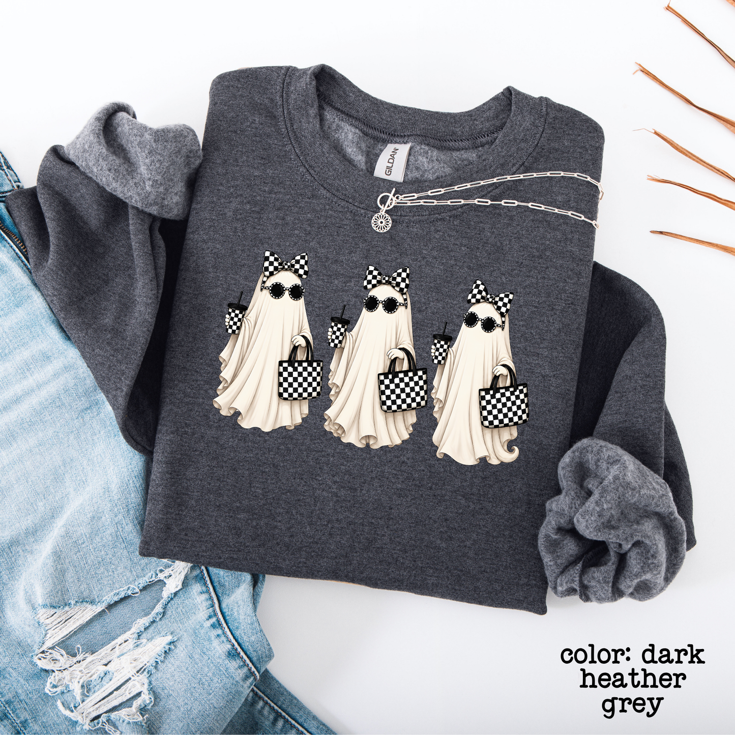 Booje Ghost Halloween Sweatshirt