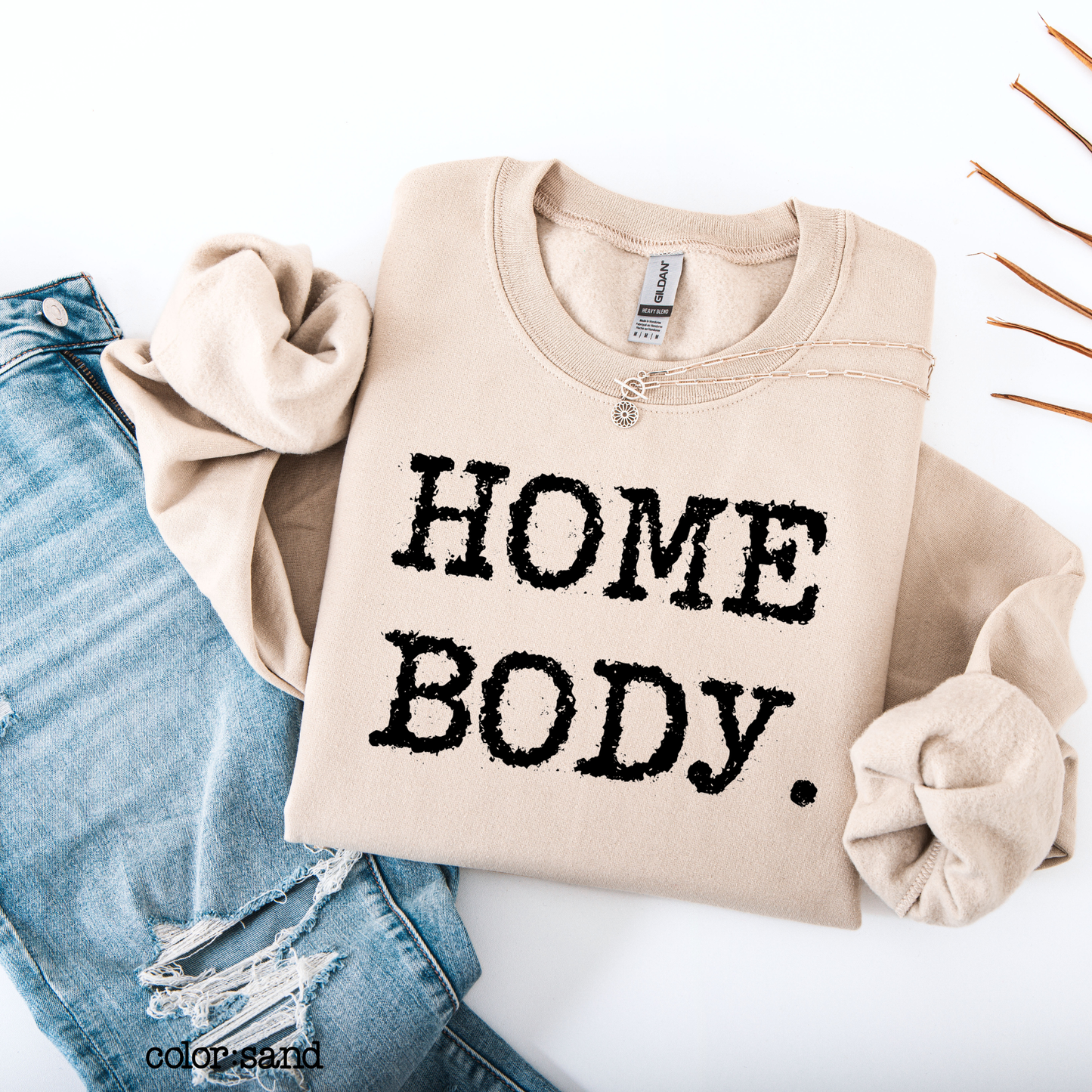 Homebody Introvert Sweatshirt  Graphic Pullover