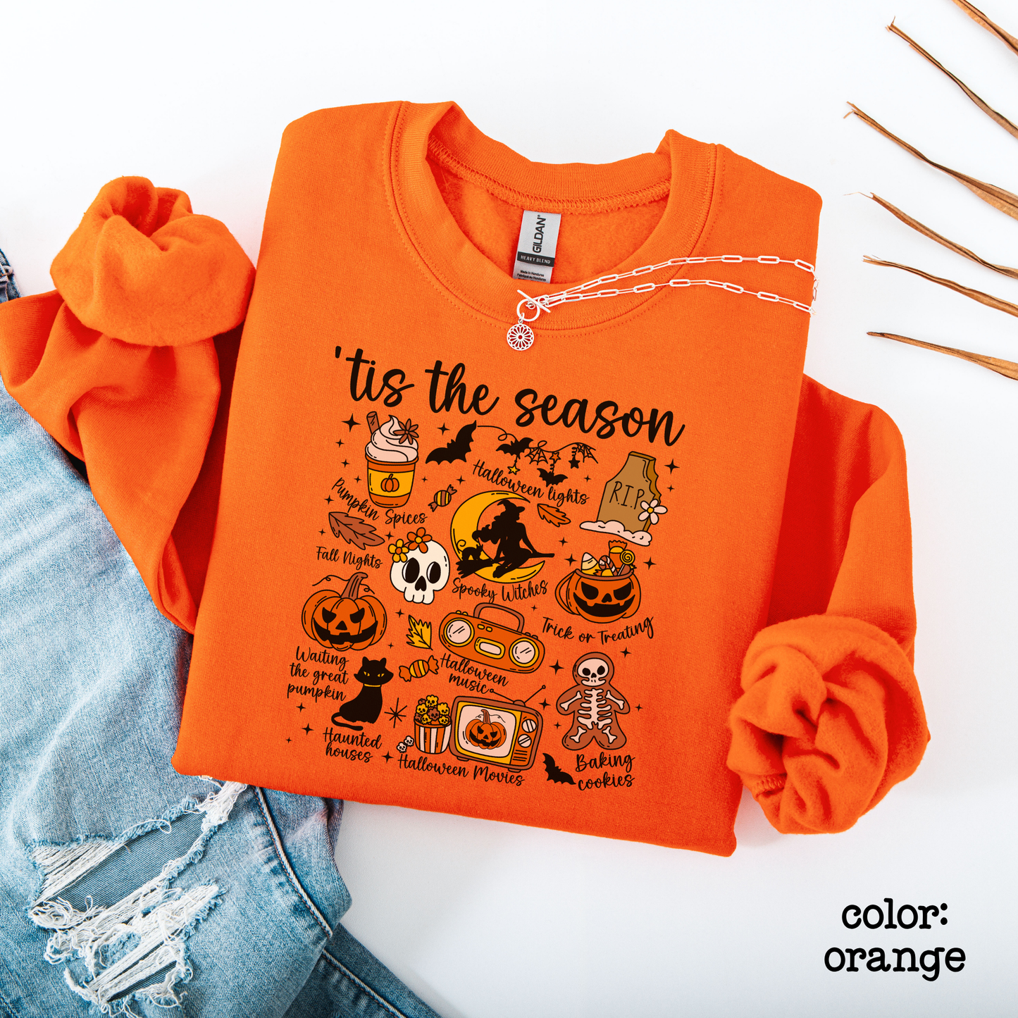 Tis The Season Halloween Sweatshirt