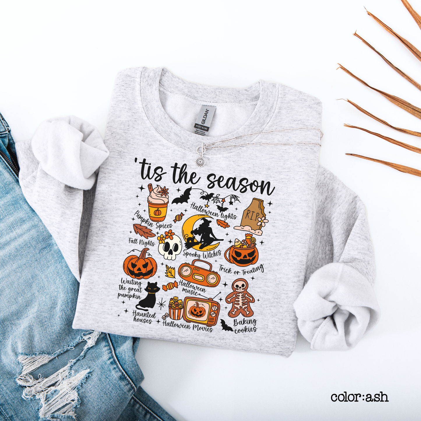 Tis The Season Halloween Sweatshirt