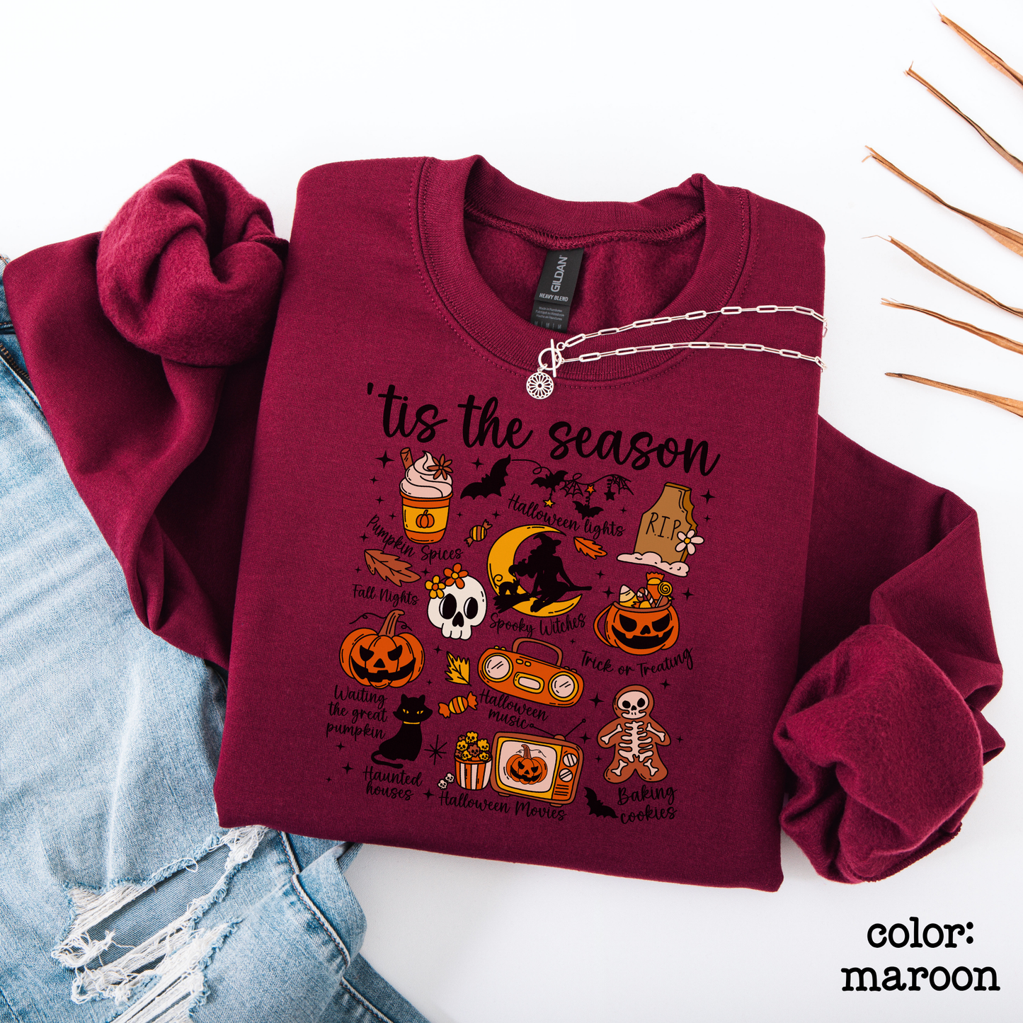 Tis The Season Halloween Sweatshirt