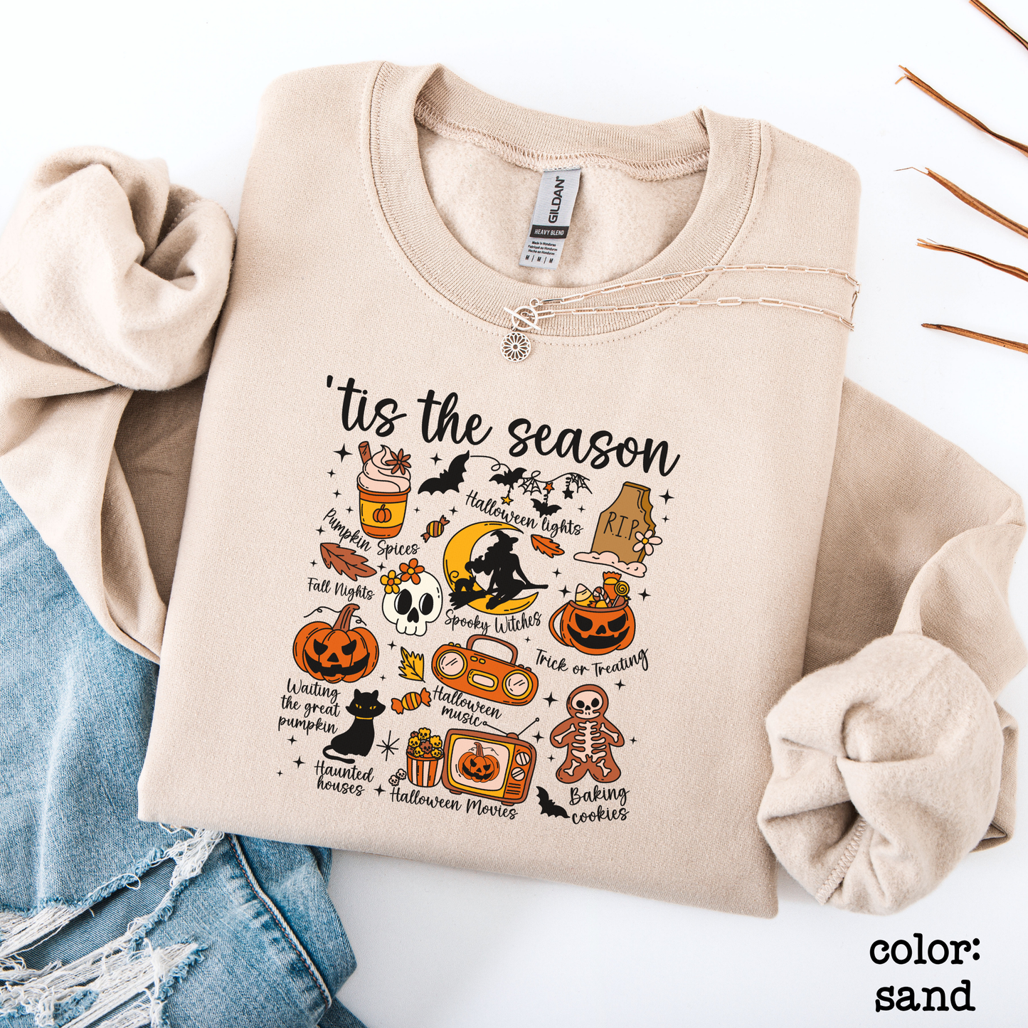 Tis The Season Halloween Sweatshirt