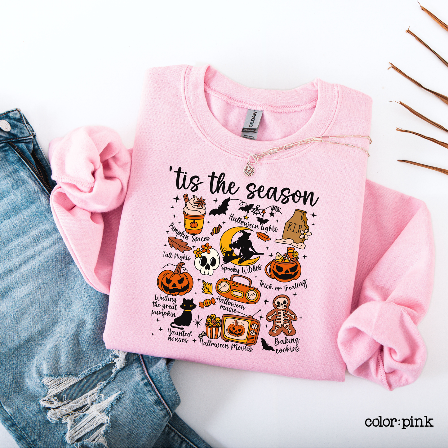 Tis The Season Halloween Sweatshirt