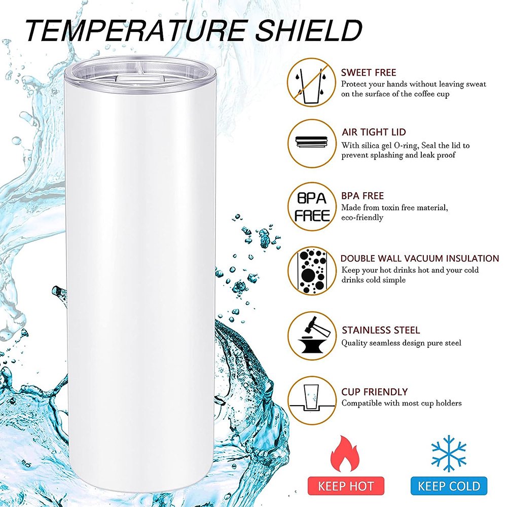 Book Lover 20oz Stainless Steel Tumbler Reader Gift Travel Drinkware