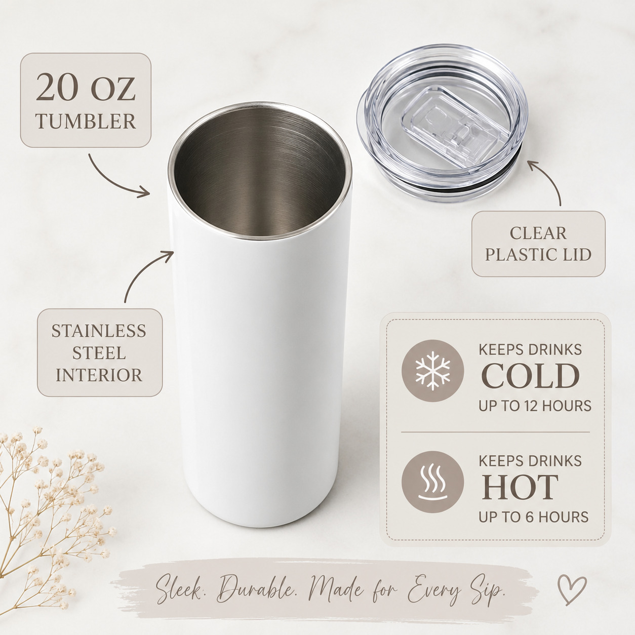 Personalized Photo Tumbler — Thoughtful Gift for Someone Special